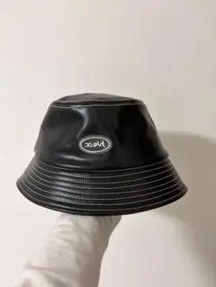 x-girl ブラック バケットハット