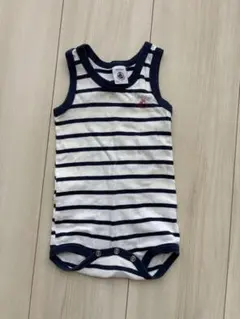 【美品】プチバトー タンクトップ ロンパース