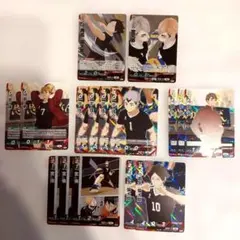 ハイキュー!! バボカ BREAK 稲荷崎高校 16枚セット　宮兄弟