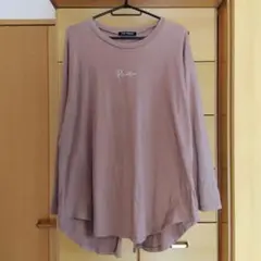 ★SPRAY PREMIUM・長袖・カットソー・Tシャツ・パープル・サイズF★