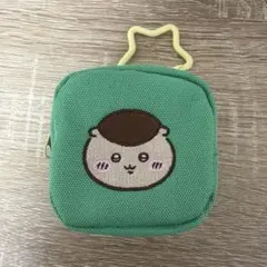ちいかわ カラビナ付き刺繍 ポーチ くりまんじゅう　プライズ