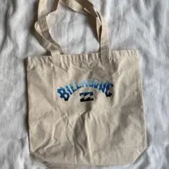 Billabong トートバッグ ベージュ ロゴ入りのサムネイル