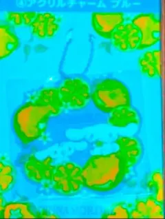 シナモロール アクリルチャーム ブルー