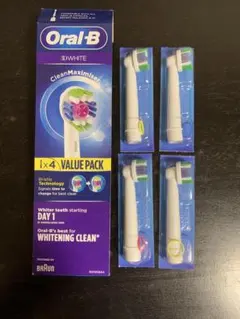 【新品】Oral-B 3D WHITE 替えブラシ 4本セット