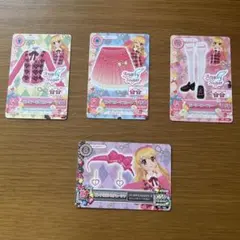 アイカツカード ピンクアーガイルコーデ 星宮いちご Angely Sugar