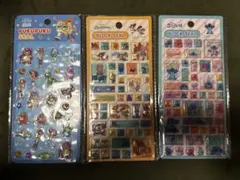 き*ん様 ディズニー立体シール　ズートピア　スティッチ トイストーリー　３枚