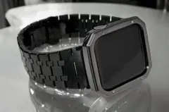 鏡面B★アップルウォッチバンド ステンレスベルト Apple Watchカバー