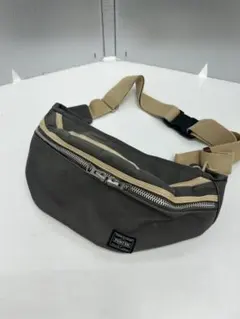 PORTER ポーター 吉田カバン クリール ウエストバッグ グレー