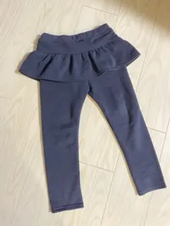 120cm スカートパンツ　ネイビー