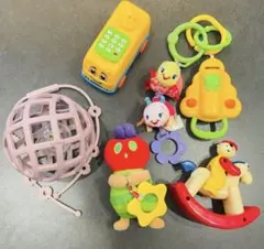 赤ちゃん用 知育玩具 おもちゃ まとめ売り ガラガラ 歯固め　はらぺこあおむしのサムネイル