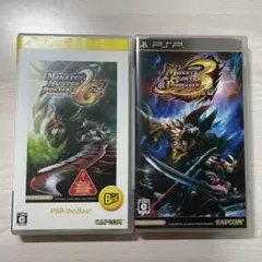 モンスターハンター ポータブル 2nd G & 3rd セット　※3rd訳あり