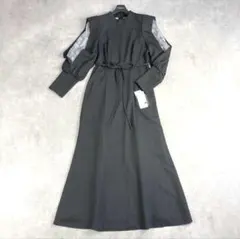 新品 niana スリーブスリットドレス