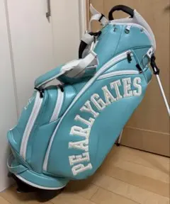 パーリーゲイツ PEARLYGATES キャディバッグ ゴルフバッグ 水色 レア