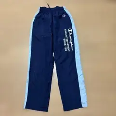 Champion ジャージパンツ 140 ネイビー/ライトブルー