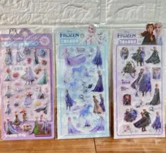 アナと雪の女王3枚シールセット