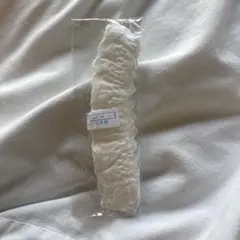 ギャザーレース　ホワイト