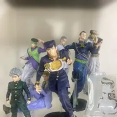 h*l様 一番くじ　ジョジョの奇妙な冒険　4部フィギュア7体プラスガラスプレート