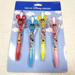 東京ディズニーリゾート ボールペン 4本セット
