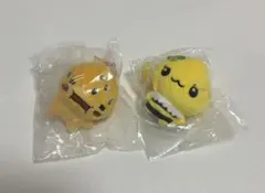 しずくちゃんガチャガチャ ぬいぐるみ アセオくんハニーちゃん