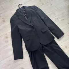 LES MUES ブラック リクルートスーツ（パンツ）上下セット