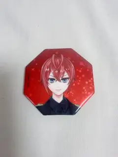 ツイステ　ブレイジングジュエル　ホログラム缶バッチ　リドル