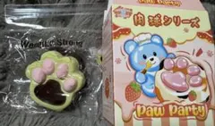 文清 ブランドボックス 肉球シリーズ 猫爪 タキシード猫 スクイーズ