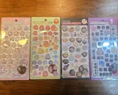 【正規品】ボンボンドロップシール☆和柄4枚セット