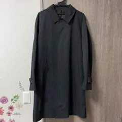 ユニクロ　ネイビー　ステンカラーコート　Lサイズ