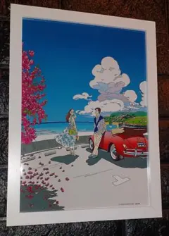 わたせせいぞう【A4サイズ写真ポスターフレーム付き②点セット】ポスターのサムネイル