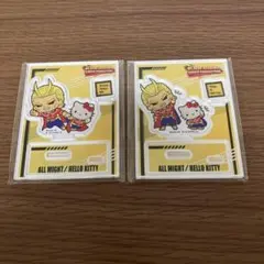 ヒロアカ　サンリオ　オールマイト　アクスタ