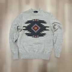 GAPギャップ　ネイティブ柄　コットンセーター　XSサイズ