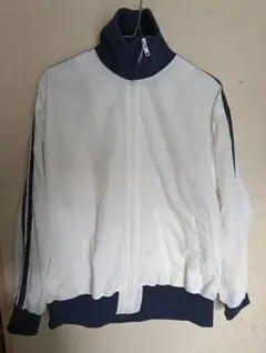 GRLグレイル 配色サイドライントラックジャケット ホワイト フリーサイズ