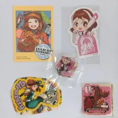 僕のヒーローアカデミア　麗日お茶子　十傑ステッカー　シール　キーホルダー