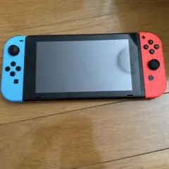 ジャンク　Nintendo Switch 本体 青/赤　+ モンハンライズ