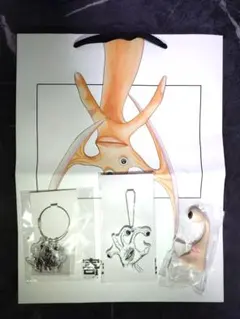 寄生獣展　くじD賞F賞 特典みぎー指人形　ショッパー付き