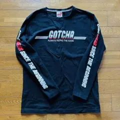 GOTCHA 長袖カットソー ブラック XXLのサムネイル