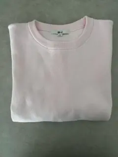 UNIQLO:C スムースコットンクルーネックセーター ピンク XL