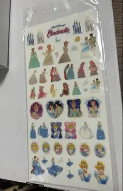 Disney シンデレラ シール