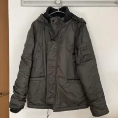 【ALPHA INDUSTRIES】ミリタリージャケット カーキ L