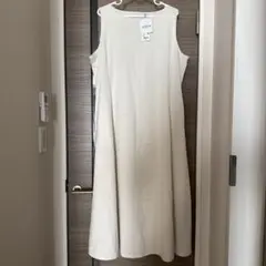 UNIQLO　ウルトラストレッチ　エアリズム　ワンピース　白　3XL