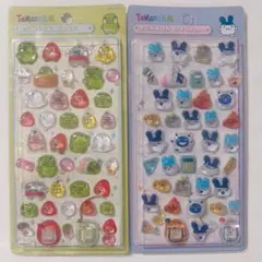 たまごっち　ボンボンドロップシール　枚数限定　硬い　2枚　くちぱっち　みみっち
