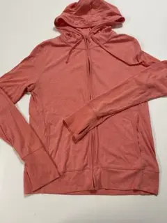 美品UNIQLO ユニクロ UVフルジップパーカーフード指穴あり