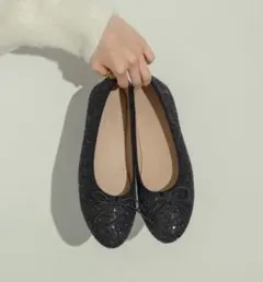 【未使用】NEUNA ラメバレエシューズのサムネイル