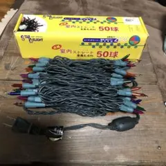 STAR DELIGHT 室内ストレートライト 50球 6.4m