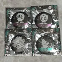 鬼滅の刃 デコレクション缶バッジ 第1弾 4点セット