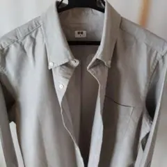 UNIQLOメンズ ボタンダウンシャツ Mサイズ