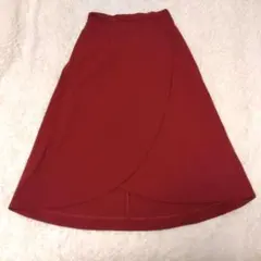 【新品】ジュエルチェンジズ　ユナイテッドアローズ　ロングスカート　Sサイズ　赤