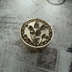 シーリングスタンプ ヘッド チューリップ 3D