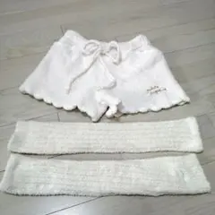 【ほぼ未使用】gejatoPique フリースルームウェアセット