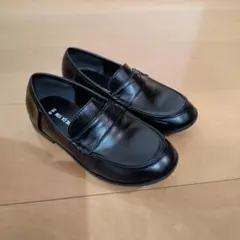 COMME CA ISM ブラックローファー 19.0 こどもの発表会 通学に